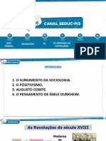 Slides - Comte e Durkheim