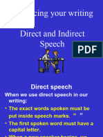 Direct Indirect Speech SD