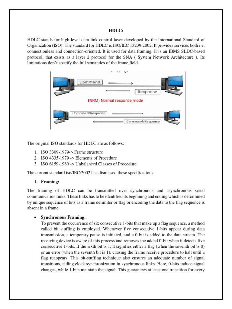 HDLC | PDF