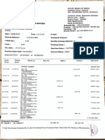 6months Bank Statement