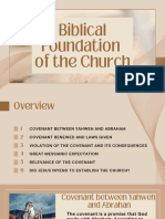 Biblical Foundation of The Church