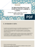 Los Derechos Políticos y Los Derechos Humanos en América Latina