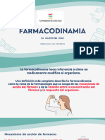 Clase Farmacodinamia