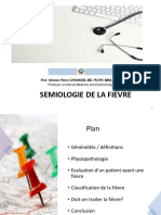 Semiologie de La Fievre PR Choukem