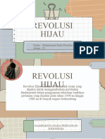 Mohammad Hadi Prayitno (21) Revolusi Hijau