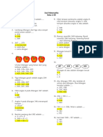 Soal Matematika SD - Kelas 256 - Guru