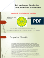 Menganalisis Pandangan Filosofis Dan Pemikiran Tokoh Pendidikan Internasional 27 DESEMBER