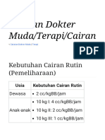 Catatan Dokter Muda - Terapi - Cairan - Wikibuku Bahasa Indonesia