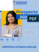 Prospecto Unasam - 2023-Ii