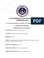 La Necesidad de Ordenar La Detención Con Fines de Investigación Cuando Se Comete Un Delito