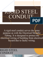 Rigid Steel Conduit: Presentation