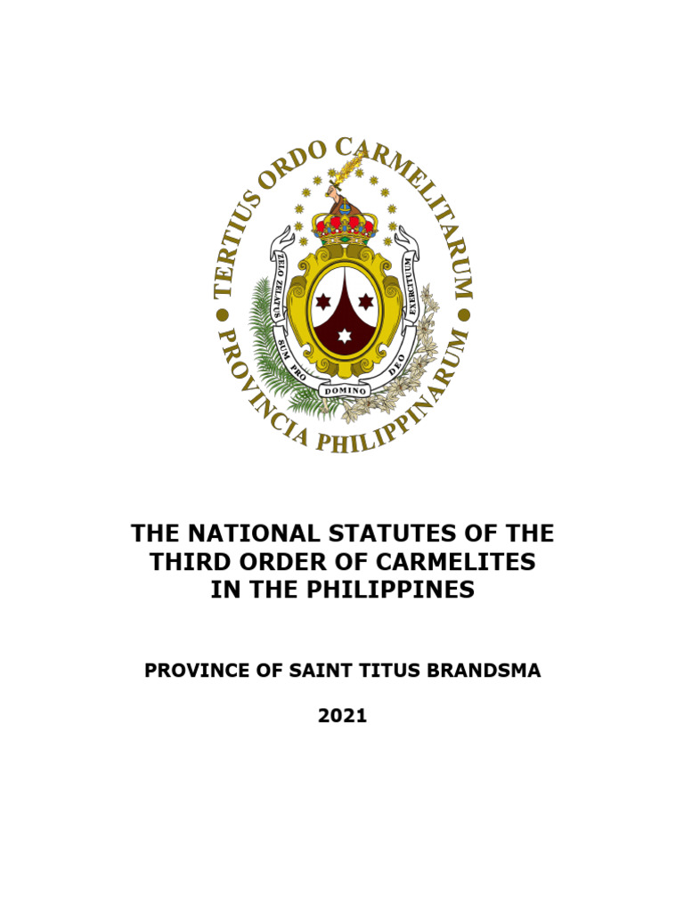 Statutes 2021 Congress Revised Outline.01252023 PDF Mary, Mother