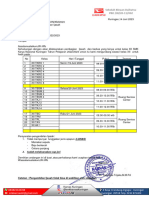 Edaran Pembagian Ijasah 23