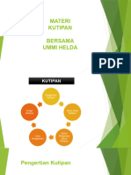 Materi Kutipan - Ummi Helda