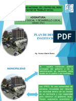 Plan de Desarrollo Institucional