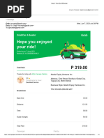 Grab Receipt 1 | PDF