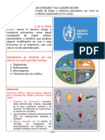 Las Drogas y Su Clasificación