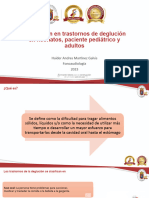 Evaluación en Trastornos de Deglución en Neonatos, Paciente Pediátrico y Adultos