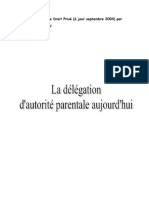 Délégation D'autorité Parentale Cas Pratique