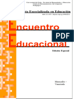 Epistemología y Conocimiento Profesional, Méndez y Rivas 2017 Vzla 2