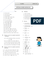 Bimestre I Operaciones Basicas