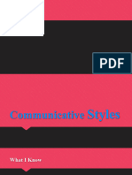 Communicative Styles 2