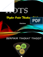 Kemampuan Berpikir Tingkat Tinggi - HOTS