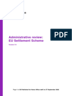 Administrative Review EU Settlement Scheme