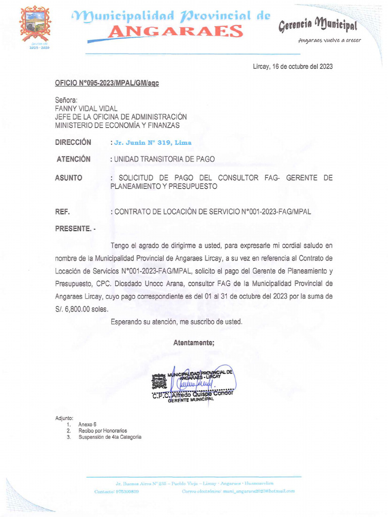 Oficio #095-2023-Mpal-Gm-Aqc | PDF