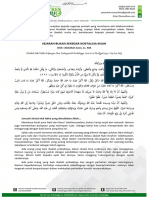 Khutbah Idul Adha - Sejarah Bukan Sekedar Nostalgia Kisah