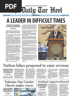The Daily Tar Heel for October 7, 2011