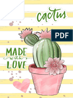 Libreta Cactus 6