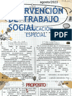 Intervención Del Trabajo Social en Educación Especial