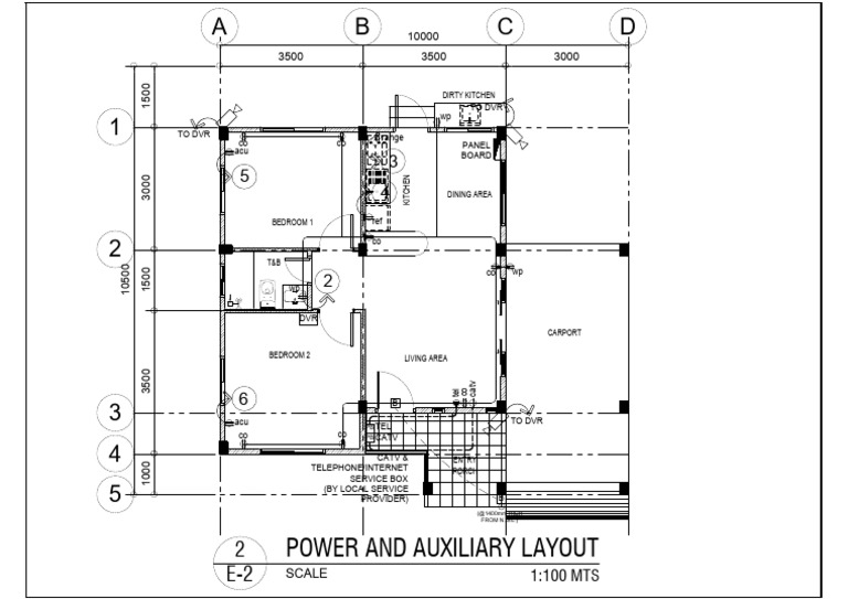Power Auxiliary Layout | PDF