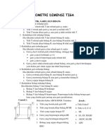 Geometri Dimensi Tiga