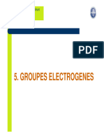 Cours Groupe Electrogene