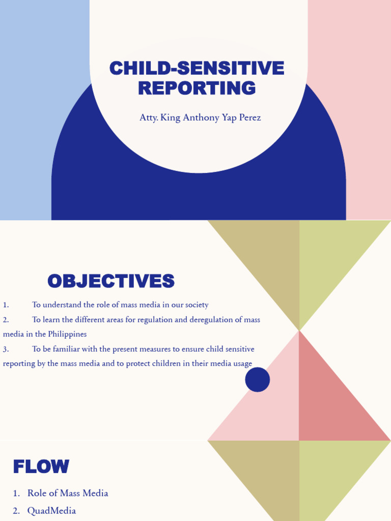 Child-Sensitive Media Reporting in the Philippines | PDF | Mass Media ...