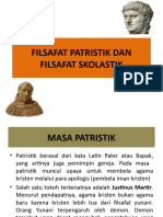 Pertemuan 5. Patristik Dan Skolastik