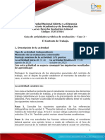 Guia de Actividades y Rúbrica de Evaluación - Unidad 1 - Fase 2 - El Contrato de Trabajo