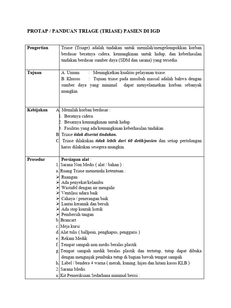 PROTAP Ugd | PDF