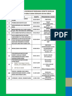 Roundown Kegiatan