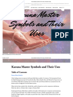 Karuna Master Symbols and Their Uses - Free Reiki Course