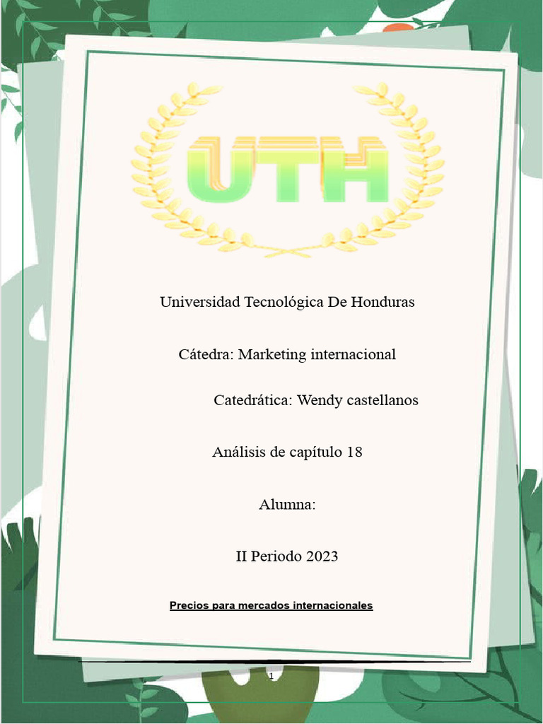 Analisis de Capitulo 18 PDF