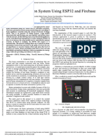 Home Automation System Using ESP32 and Firebase