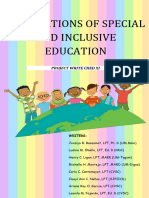 Educ 101 Foundations of Special and Inclusive Education Module 2020