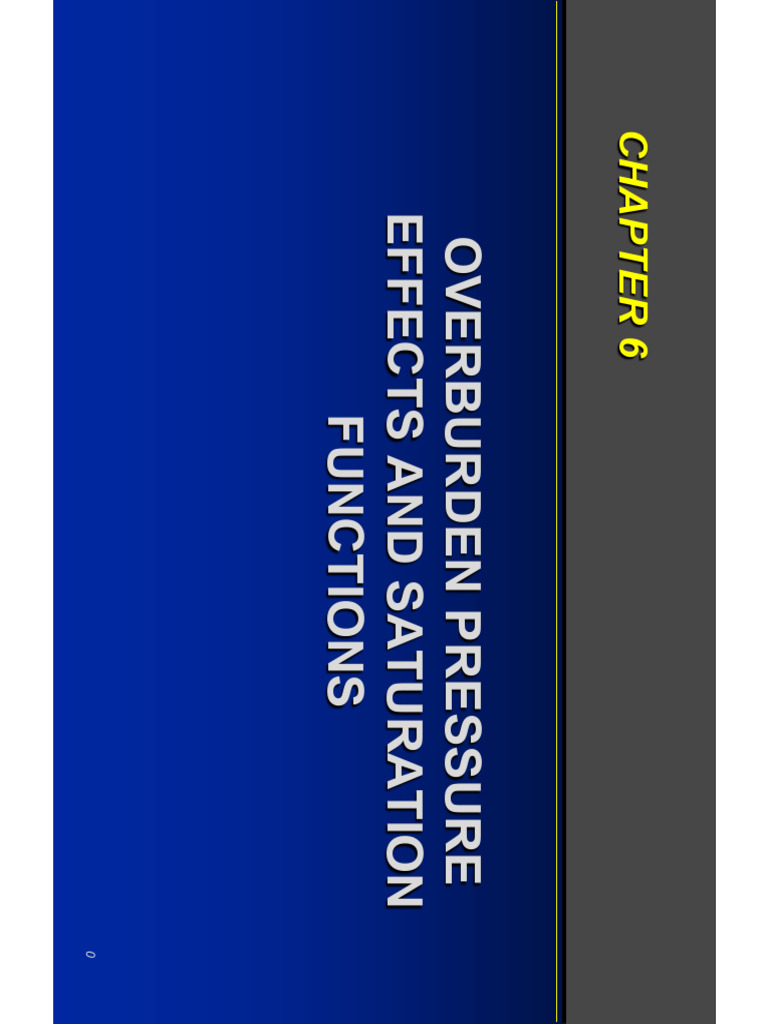 Chapter 6C - Capillary Pressure | PDF