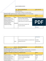 PLAN DIARIO 4to PRIMARIA