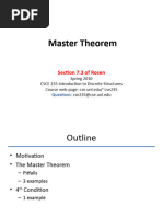 Master Theorem