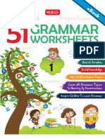 51 English Grammar Worksheets - Class 1 (Instant Downloadable) 1