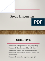 Group Discussion